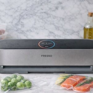 Silver Vacuum Sealer Machine